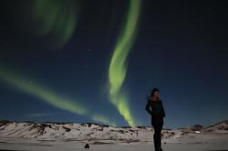 Chasse aux aurores boréales dans la région de Myvatn en Islande du Nord