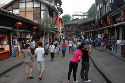 Chongqing Private Day Tour de Ciqikou Cidade Velha e Ronghui Hot Springs incluindo almoço