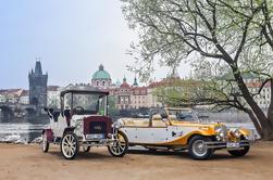 Historische Auto Sightseeing Tour in Praag