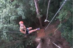 Excursión de Eco-Canopy de Zipline de Umgawa Langkawi Malasia