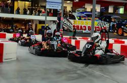 Go-Kart Indoor que compete no jogo sobre na costa de Gold