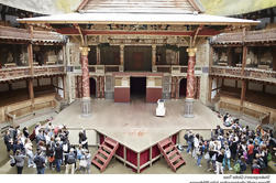 Tour du théâtre du Globe de Shakespeare et exposition avec le thé de l'après-midi facultatif