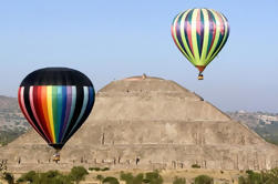 Teotihuacan Pyramiden Heißluftballon Tour