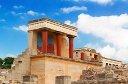 Visite privée à Knossos et musée archéologique ou shopping à partir d'Héraklion