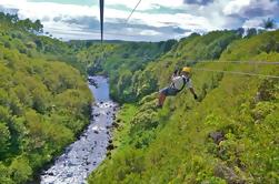 Big Island Aventura Combo: Helicóptero, Zipline e Lava Tour