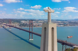 April 25th Bridge and Christ the King from Lisbon