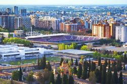 Excursão em helicóptero da cidade e da costa de Barcelona