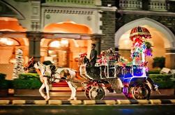 Mumbai de noite: passeio de Tonga para a entrada da Índia com jantar