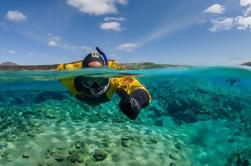 Experiencia de buceo en pequeños grupos en la fisura de Silfra en el Parque Nacional Thingvellir