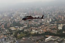 Vuelo en helicóptero en Medellín con City Tour opcional