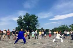 Excursão cultural de dia inteiro Tai Chi Class no Templo do Céu Cidade Proibida Praça Tiananmen