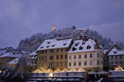 Ljubljana Lichter und Freuden Winter Weihnachtsmarkt Tour mit Glühwein und lokalen Snacks