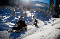 Snowmobile Columbia Britânica Excursão para Cavaleiros Intermediários