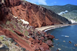 Excursión de un día de la exploración de la playa de Santorini