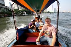 Retrostanti di Bangkok Longtail Boat Cruise con opzionale Templi Tour