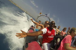 Velocidad de viaje en barco y Snorkel Cueva Tour en Ibiza