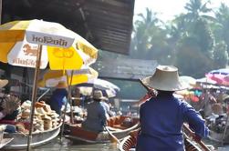 Mercados flutuantes de Damnoen Saduak