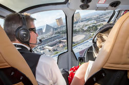 Hubschrauber Hochzeitszeremonie über den Las Vegas Strip